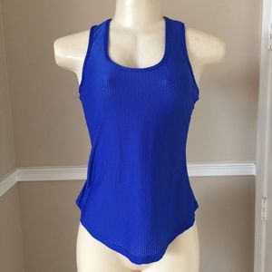 Mesh See-Through Sports Tank Top